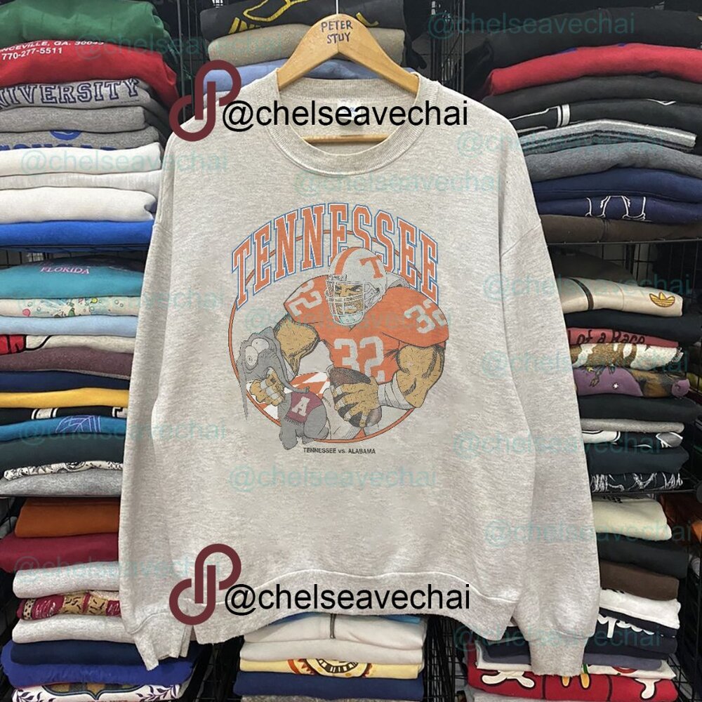 Style NCAA Tennessee Volunteers Mascot Shirt Retro University of Tennessee Shirt